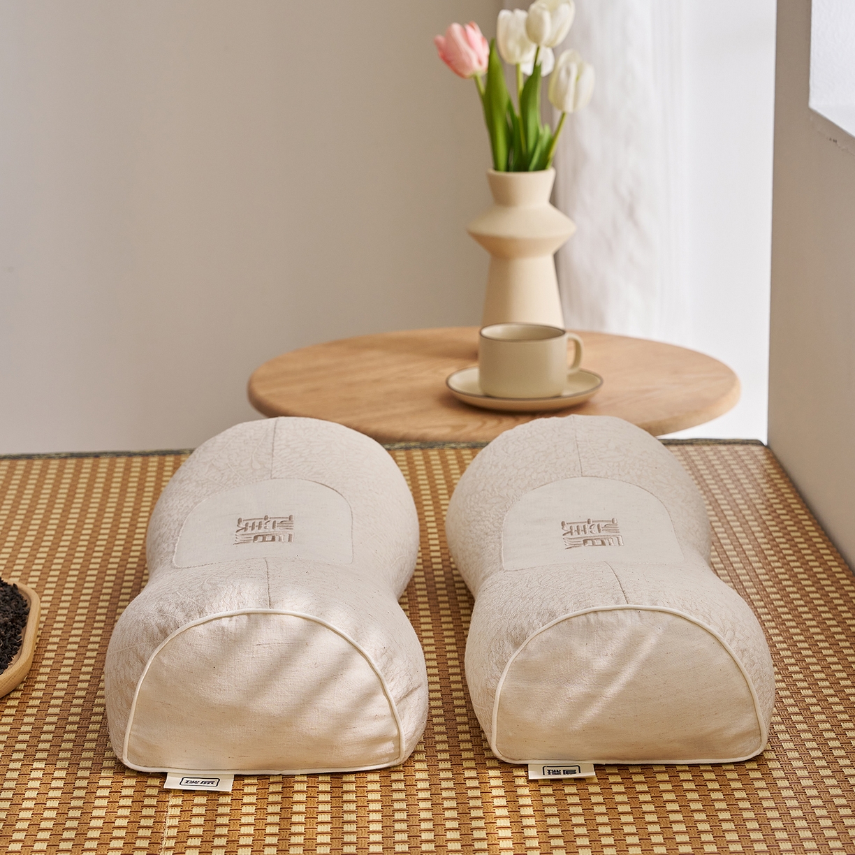 91家纺网 家纺一手货源 找家纺 （总）乐可 2025新款棉麻黑苦荞璞原立体枕荞麦枕头枕芯