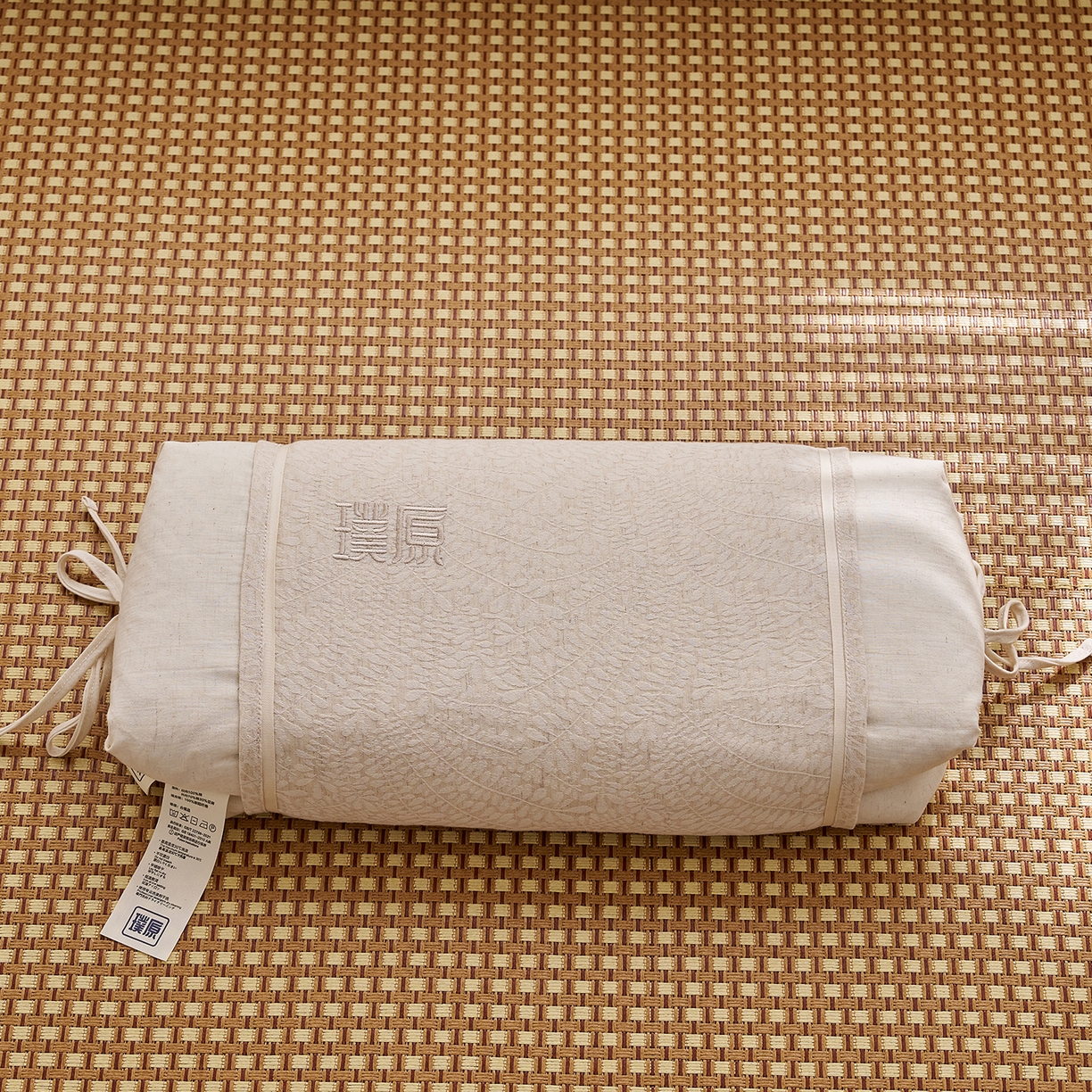 91家纺网 家纺一手货源 找家纺 （总）乐可 2025新款棉麻黑苦荞璞原糖果枕荞麦枕头枕芯