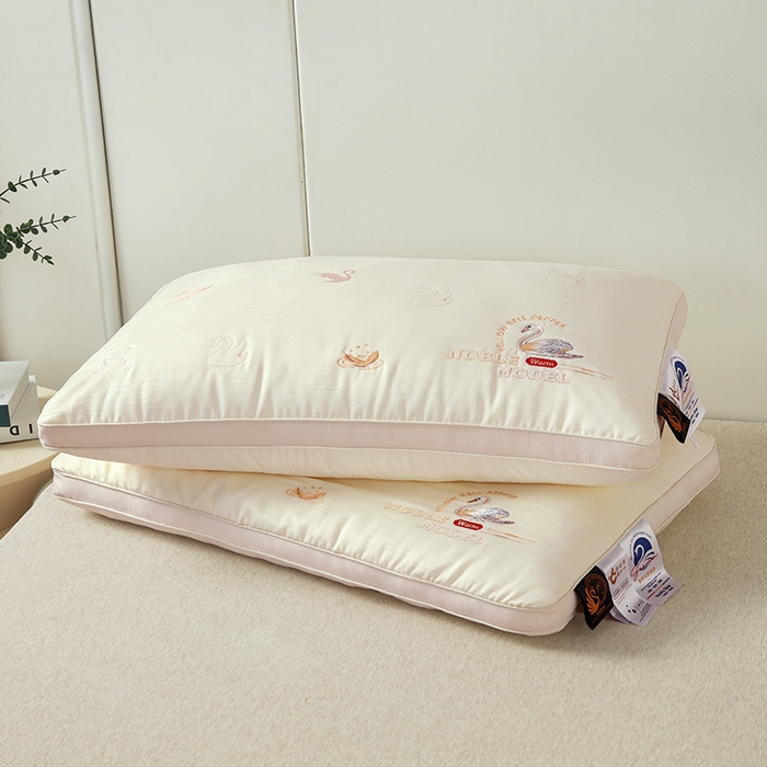 91家纺网 家纺一手货源 找家纺 （总）云熙枕业 2025新款爱上天鹅枕枕头枕芯