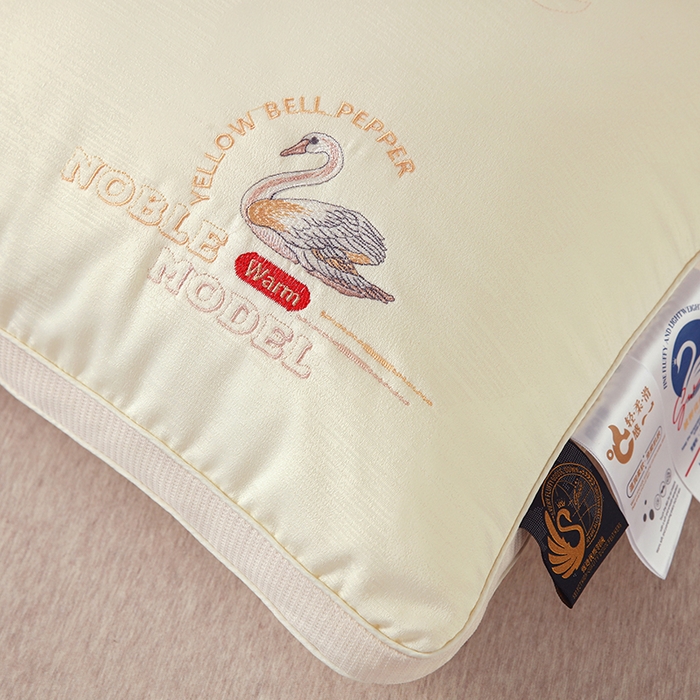 91家纺网 家纺一手货源 找家纺 （总）云熙枕业 2025新款爱上天鹅枕枕头枕芯