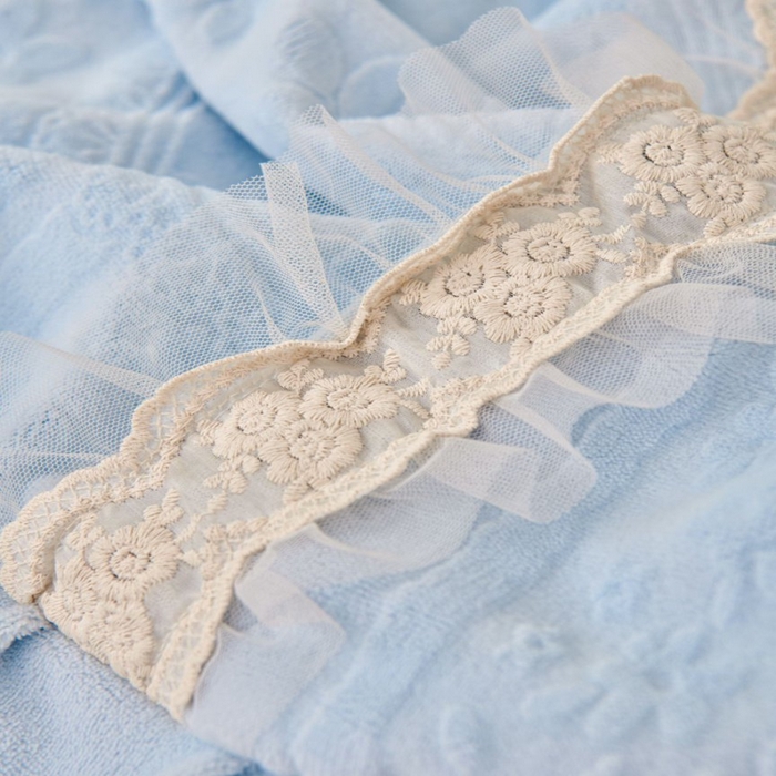 91家纺网 家纺一手货源 找家纺 七里香 2025新款雕花绒牛奶绒工艺款四件套-偏爱系列 偏爱-蓝色