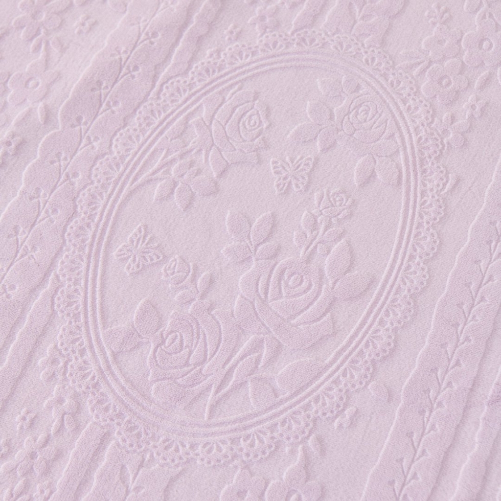 91家纺网 家纺一手货源 找家纺 七里香 2025新款雕花绒牛奶绒工艺款四件套-偏爱系列 偏爱-紫色