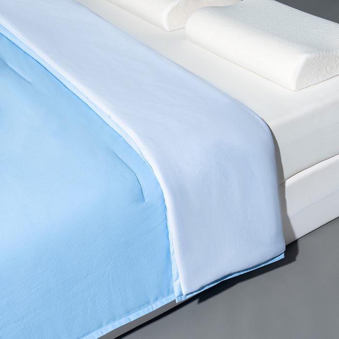 云尚床笠 2026酒店同款子母被二合一被 天蓝+浅兰