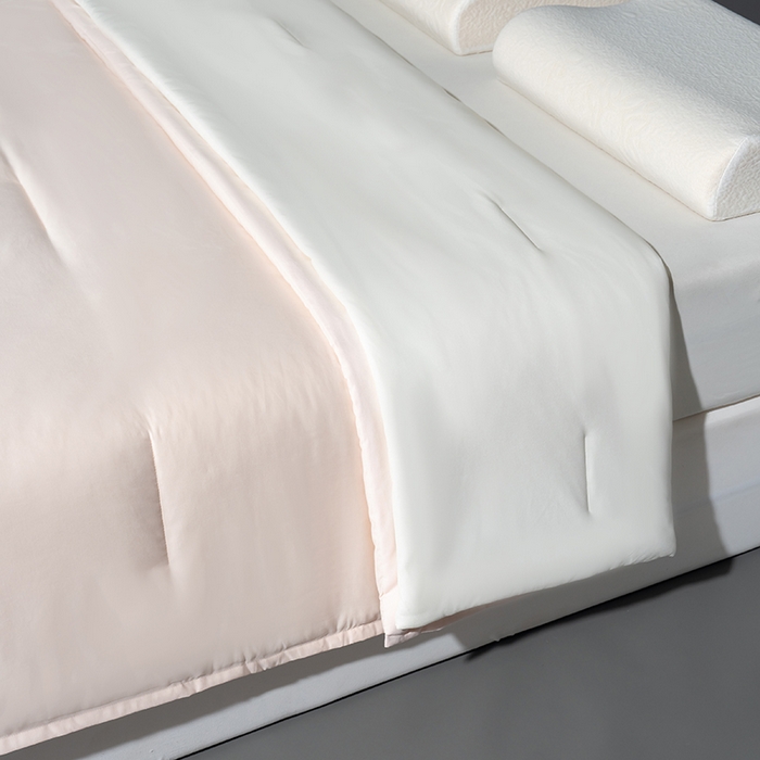 云尚床笠 2026酒店同款子母被二合一被 粉色+香槟