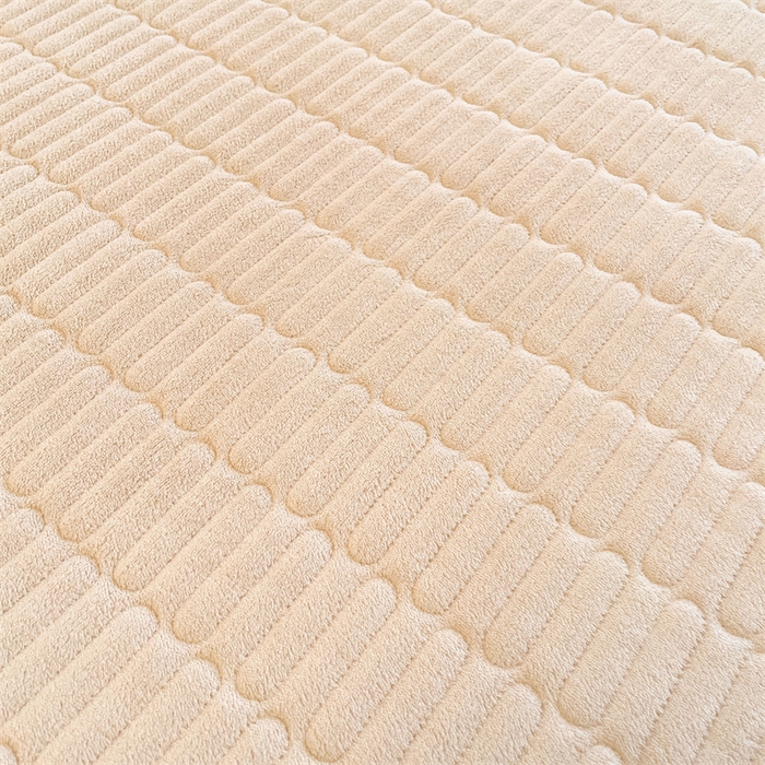 91家纺网 家纺一手货源 找家纺 喜居 2025新款宝宝牛奶绒刺绣床垫班尼狗系列 班尼狗-咖