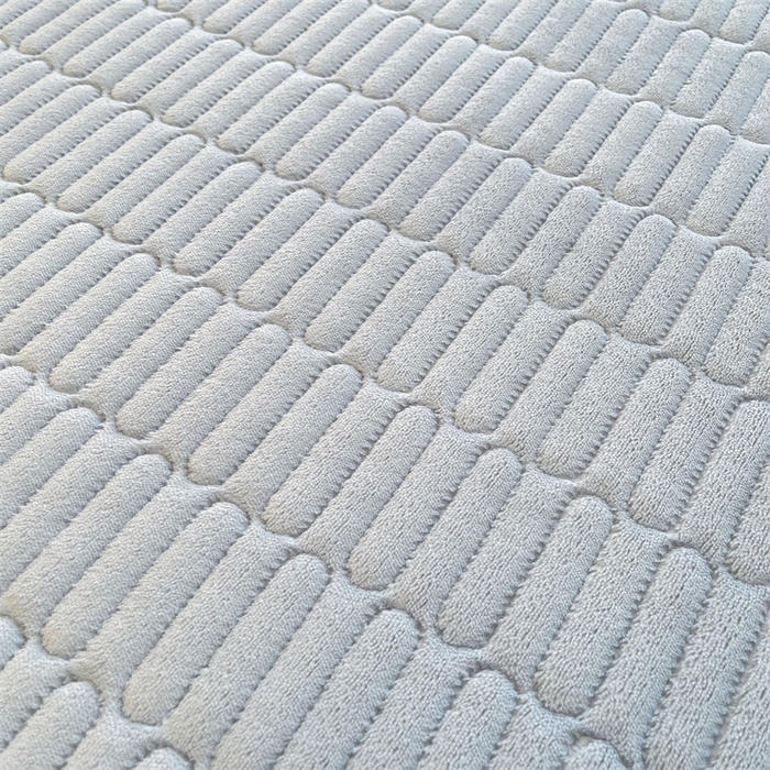 91家纺网 家纺一手货源 找家纺 喜居 2025新款宝宝牛奶绒刺绣床垫班尼狗系列 班尼狗-蓝