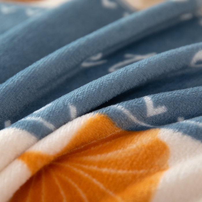 91家纺网 家纺一手货源 找家纺 （总）侨鑫 2022新款法兰绒云貂绒多功能毛毯