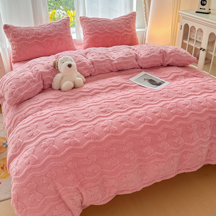 91家纺网 家纺一手货源 找家纺 （总）老K (原美阁） 2025新款塔芙绒四件套单被套系列