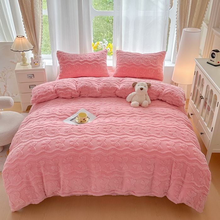 91家纺网 家纺一手货源 找家纺 （总）老K (原美阁） 2025新款塔芙绒四件套单被套系列