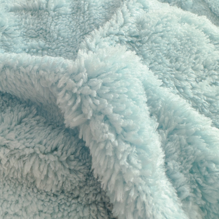 91家纺网 家纺一手货源 找家纺 老K (原美阁） 2025新款塔芙绒四件套单被套系列 蓝色