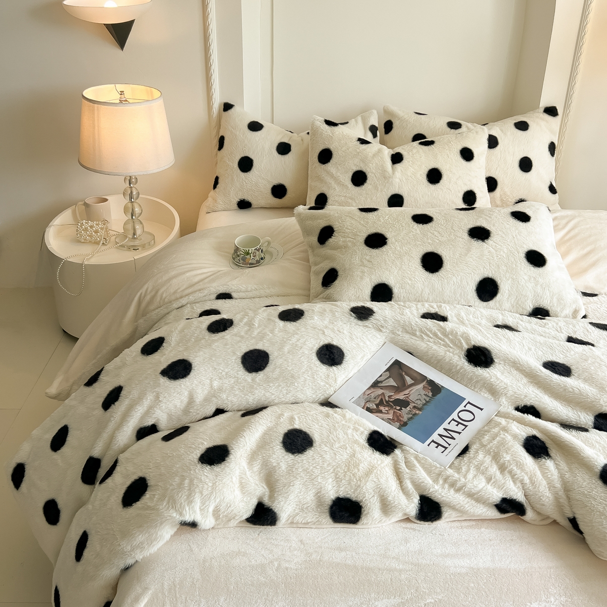 91家纺网 家纺一手货源 找家纺 （总）同田家纺 2025新款法式风兔绒牛奶绒四件套