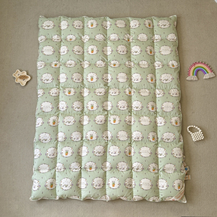 91家纺网 家纺一手货源 找家纺 （总）暖羽屋羽绒馆  2025新款儿童95白鹅绒被1.5米学生纯棉羽绒被子 鹅绒被芯婴幼儿加厚春秋被羽绒冬被