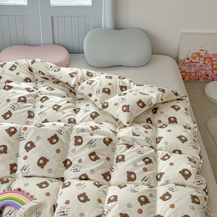 91家纺网 家纺一手货源 找家纺 （总）暖羽屋羽绒馆  2025新款儿童95白鹅绒被1.5米学生纯棉羽绒被子 鹅绒被芯婴幼儿加厚春秋被羽绒冬被