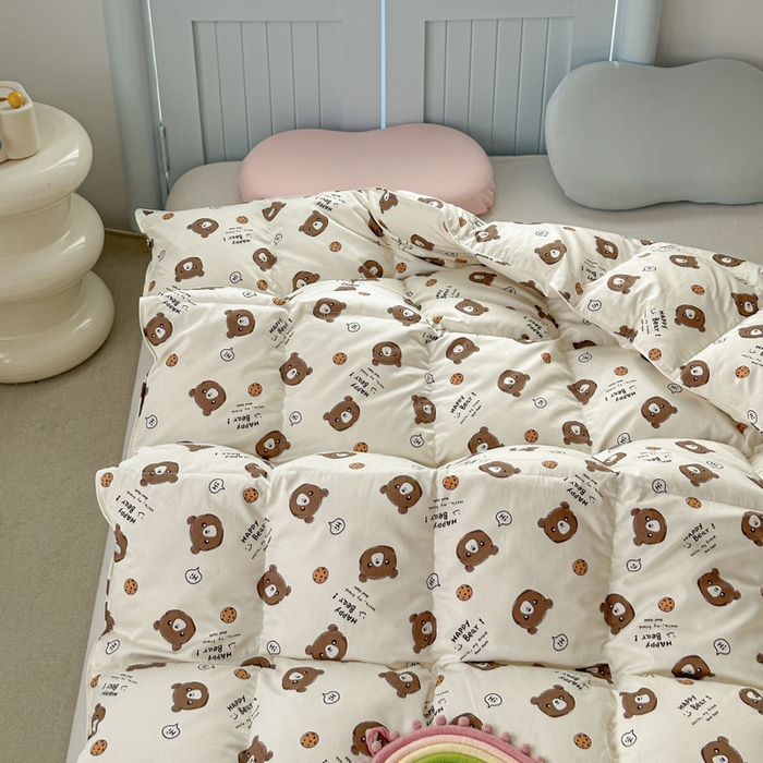 91家纺网 家纺一手货源 找家纺 （总）暖羽屋羽绒馆  2025新款儿童95白鹅绒被1.5米学生纯棉羽绒被子 鹅绒被芯婴幼儿加厚春秋被羽绒冬被