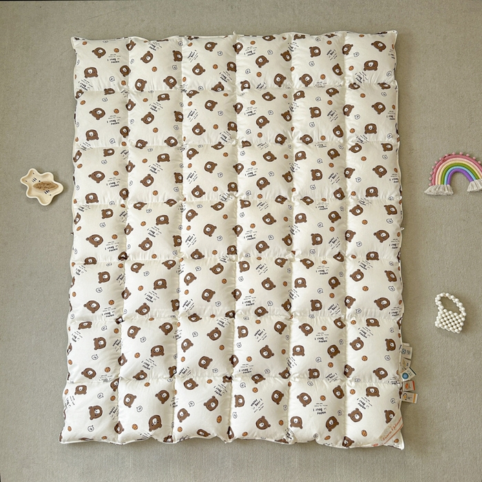 91家纺网 家纺一手货源 找家纺 （总）暖羽屋羽绒馆  2025新款儿童95白鹅绒被1.5米学生纯棉羽绒被子 鹅绒被芯婴幼儿加厚春秋被羽绒冬被