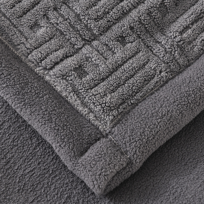 91家纺网 家纺一手货源 找家纺 印季家纺 2025秋冬新款三层夹棉立体舒棉绒毛毯毯子多功能盖毯 烟灰+灰