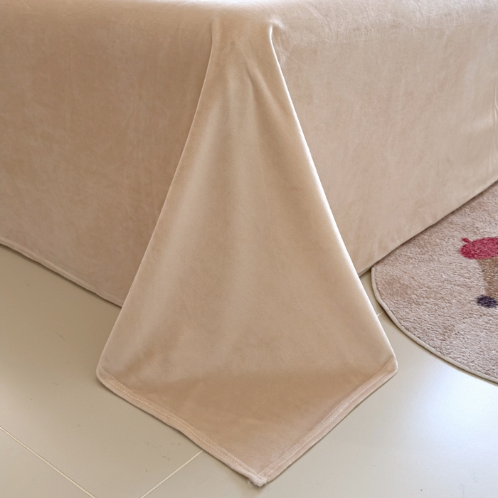 91家纺网 家纺一手货源 找家纺 印季家纺 2025新款大肚腩-海獭绒贴布绣四件套 大肚腩-米粽-浅灰