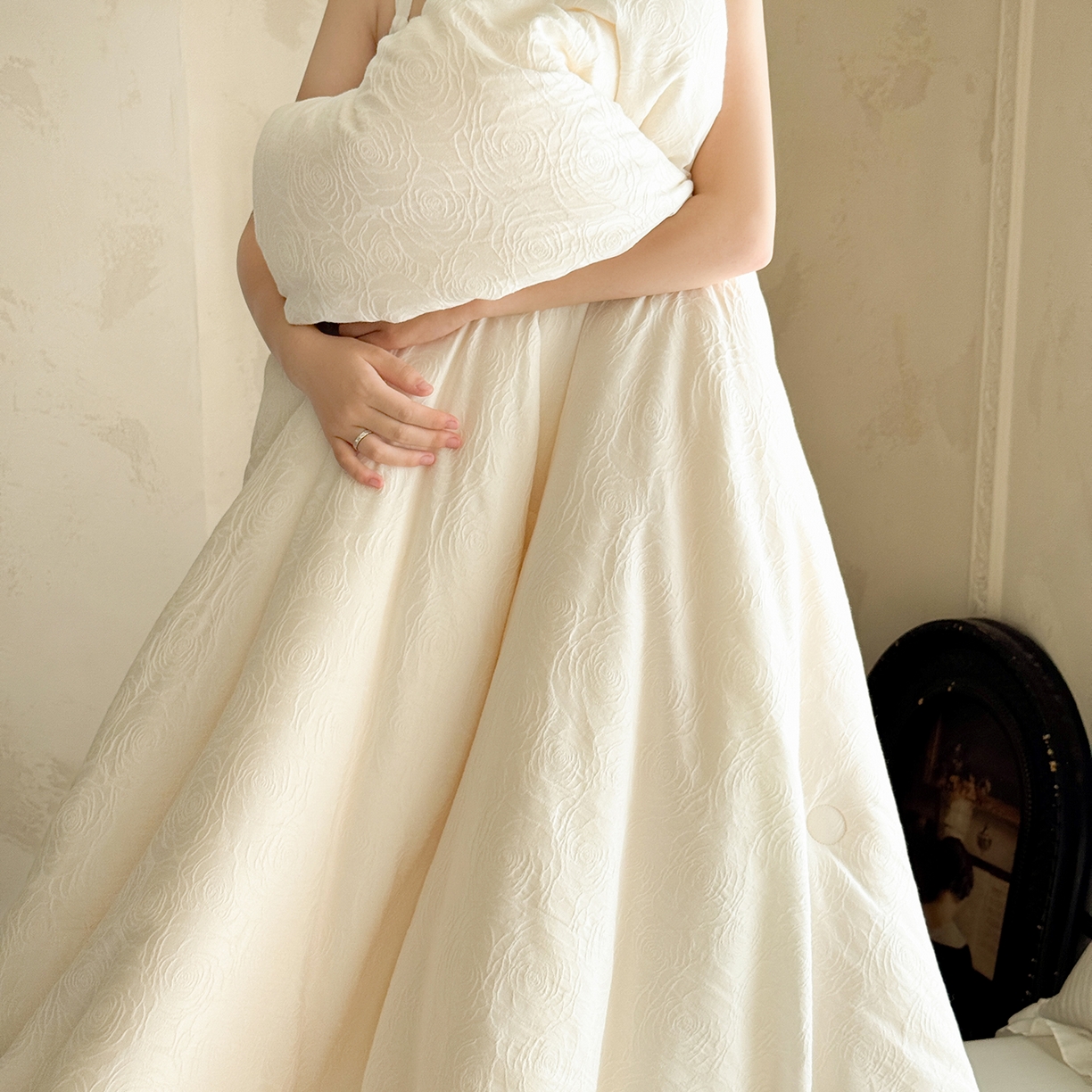 91家纺网 家纺一手货源 找家纺 （总）纯优家纺 2025新款秋冬高温砂洗厚织长绒棉提花软糯被芯春秋被冬被