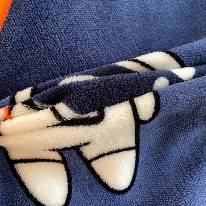 91家纺网 家纺一手货源 找家纺 西引力 2025新款亲肤舒适加厚牛奶绒印花四件套 太空人