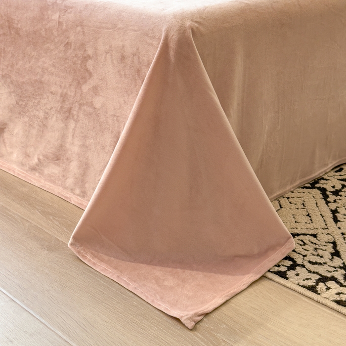 91家纺网 家纺一手货源 找家纺 （总）印季家纺 2025新款羊呢绒兔毛大拼角四件套