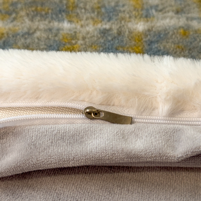 91家纺网 家纺一手货源 找家纺 印季家纺 2025新款羊呢绒兔毛大拼角四件套 拼角-五彩小格