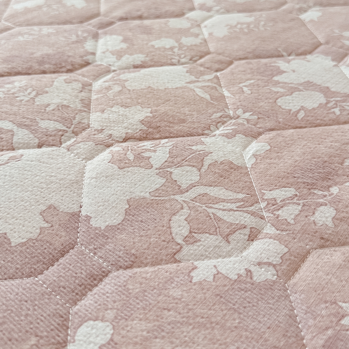 91家纺网 家纺一手货源 找家纺 梦嘉居 2025新款加厚亚麻皱皱纱加棉床笠单品床笠枕套单件单床笠 风铃草