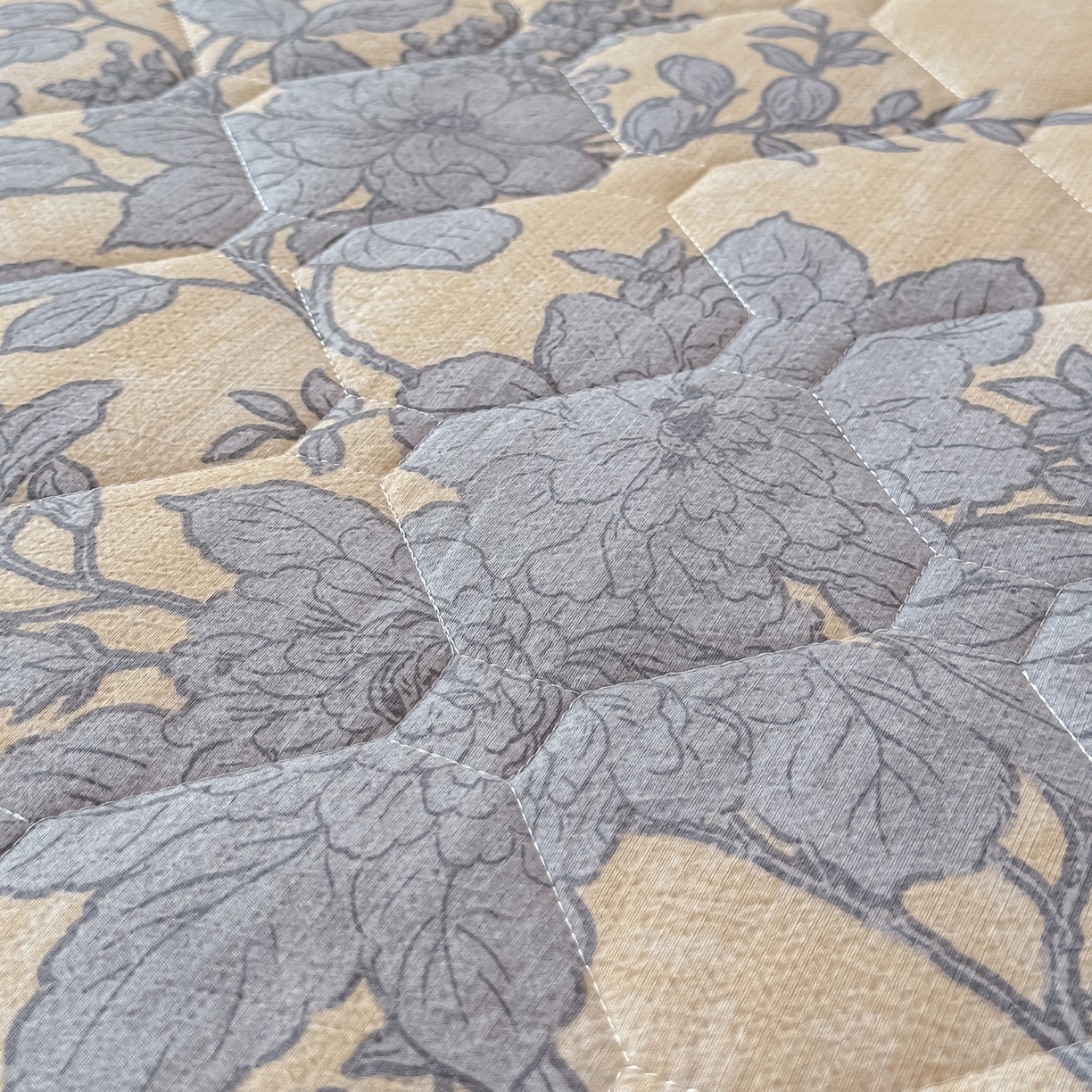 91家纺网 家纺一手货源 找家纺 梦嘉居 2025新款加厚亚麻皱皱纱加棉床笠单品床笠枕套单件单床笠 兰亭序