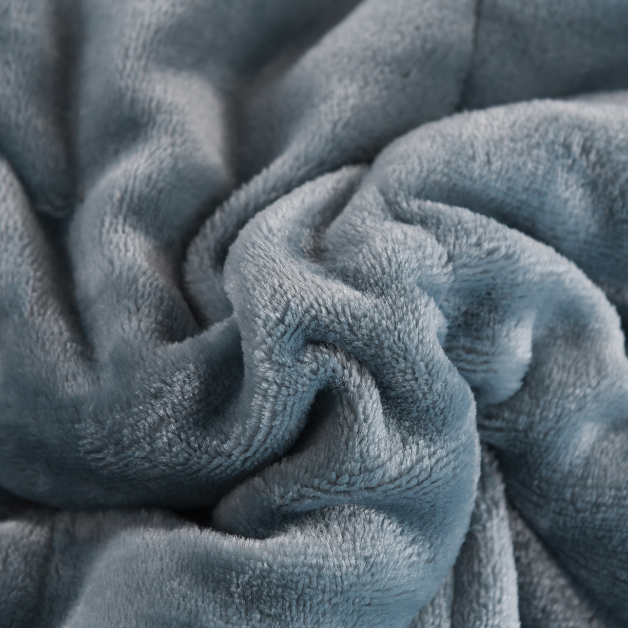 91家纺网 家纺一手货源 找家纺 印季家纺 2025秋冬新款三层夹棉加厚复合贝贝绒毛毯毯子多功能盖毯 蓝灰+灰