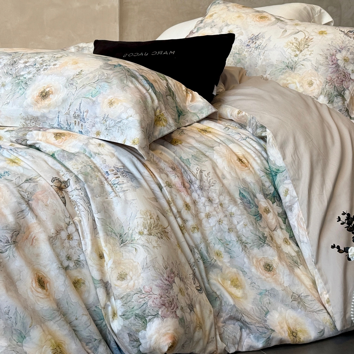 91家纺网 家纺一手货源 找家纺 （总）纯优家纺 2025新款秋冬长绒棉数码印花磨毛四件套