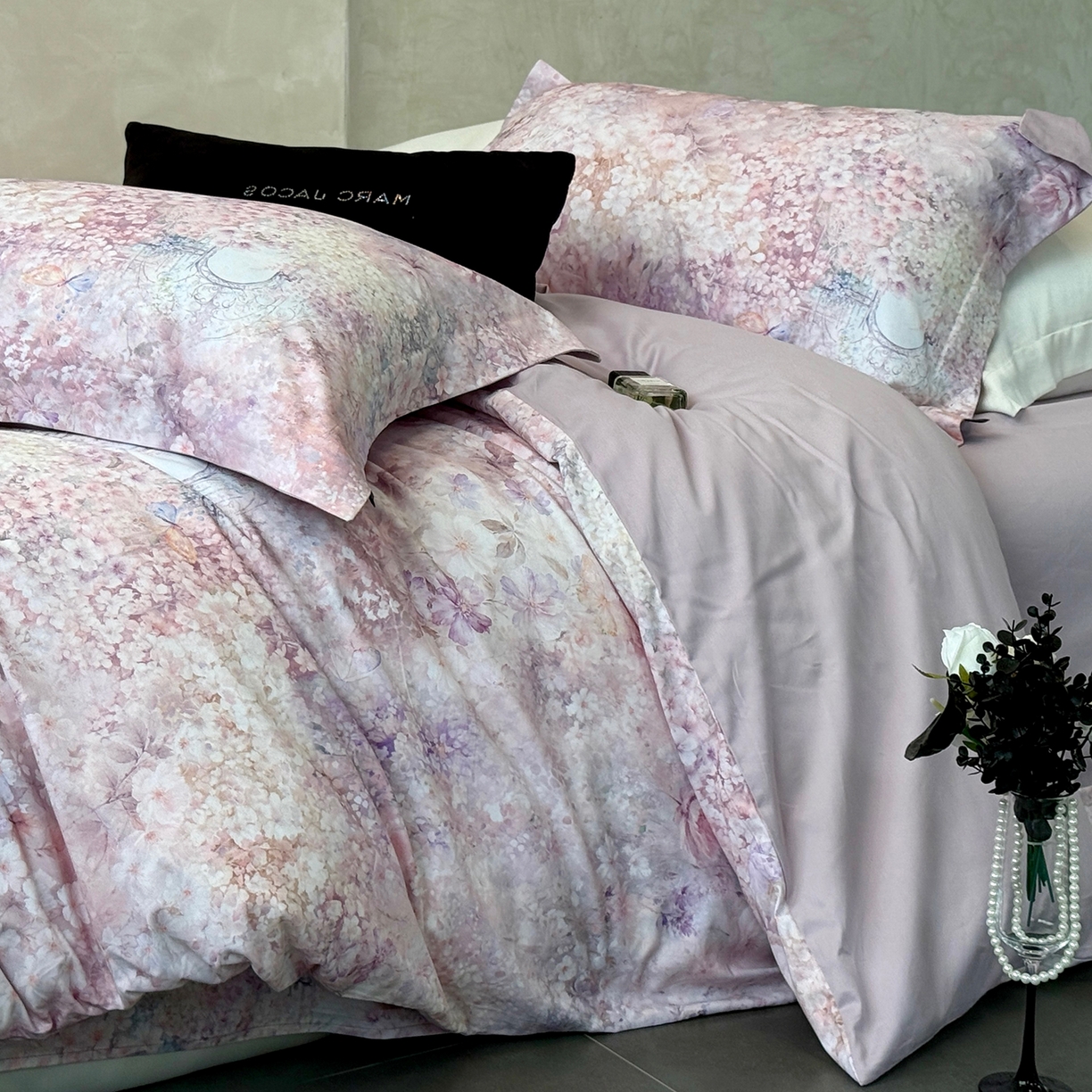 91家纺网 家纺一手货源 找家纺 （总）纯优家纺 2025新款秋冬长绒棉数码印花磨毛四件套