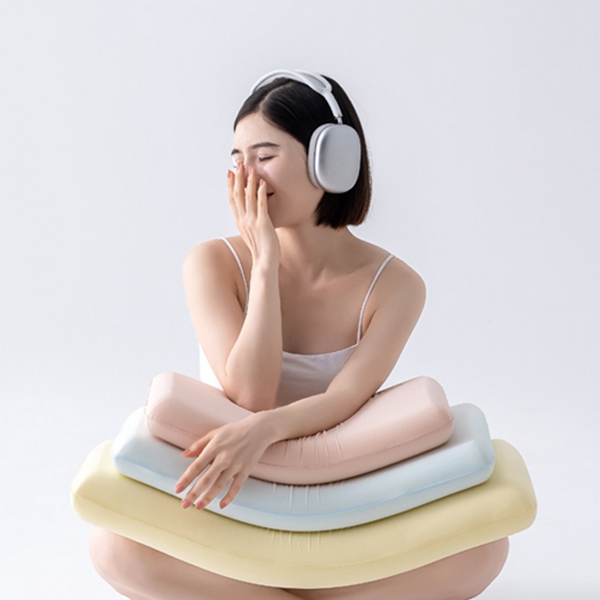 91家纺网 家纺一手货源 找家纺 （总）北鸣有鱼枕芯馆 2025新款Massage马莎鸡记忆棉亲子枕枕头枕芯-风格一