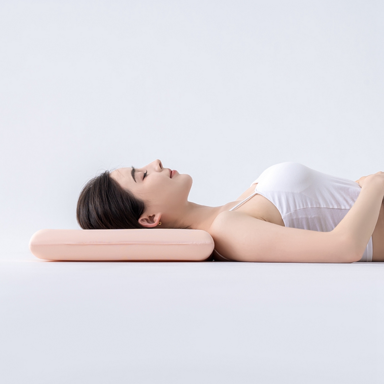 91家纺网 家纺一手货源 找家纺 北鸣有鱼枕芯馆 2025新款Massage马莎鸡记忆棉亲子枕枕头枕芯-风格一 42*70*8cm粉色