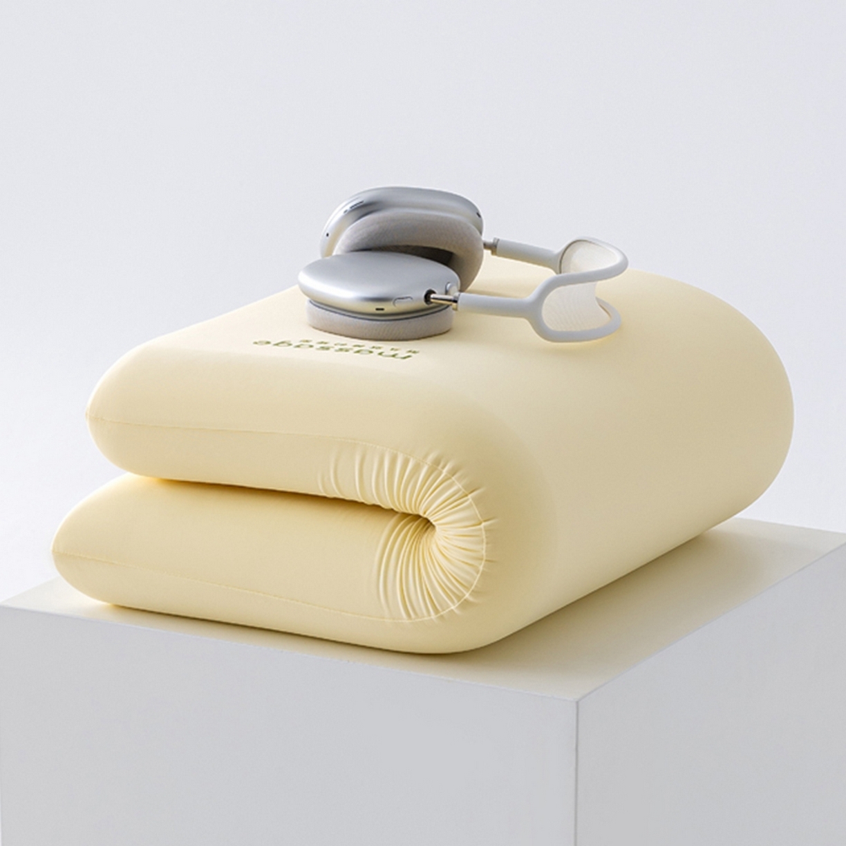 91家纺网 家纺一手货源 找家纺 北鸣有鱼枕芯馆 2025新款Massage马莎鸡记忆棉亲子枕枕头枕芯-风格一 38*58*6cm黄色