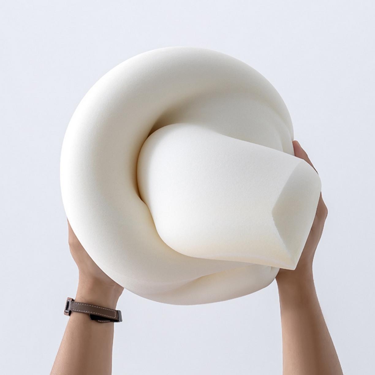 91家纺网 家纺一手货源 找家纺 北鸣有鱼枕芯馆 2025新款Massage马莎鸡记忆棉亲子枕枕头枕芯-风格一 38*58*6cm蓝色