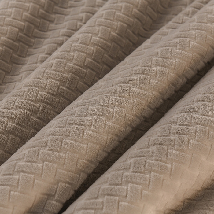 91家纺网 家纺一手货源 找家纺 印季家纺 2025秋冬新款三层夹棉-蝴蝶扣毛毯毯子多功能盖毯 蝴蝶扣-浅灰