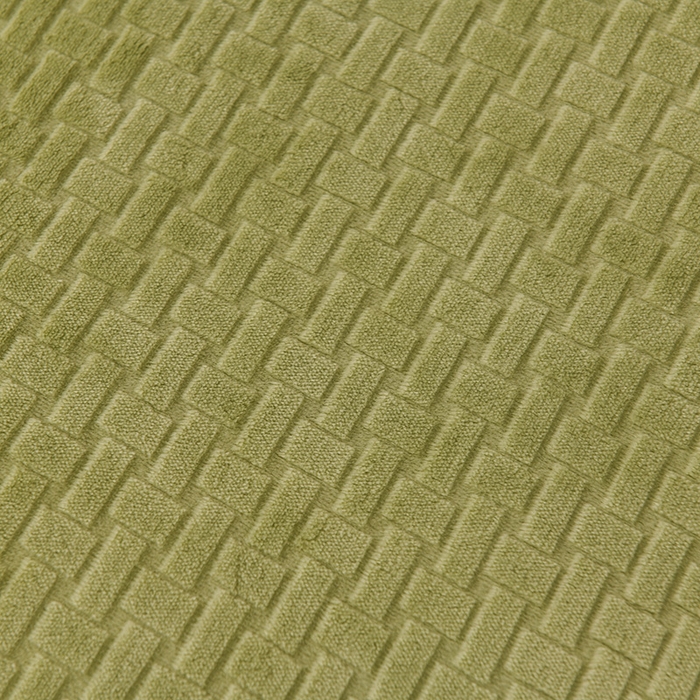 91家纺网 家纺一手货源 找家纺 印季家纺 2025秋冬新款三层夹棉-蝴蝶扣毛毯毯子多功能盖毯 蝴蝶扣-嫩绿