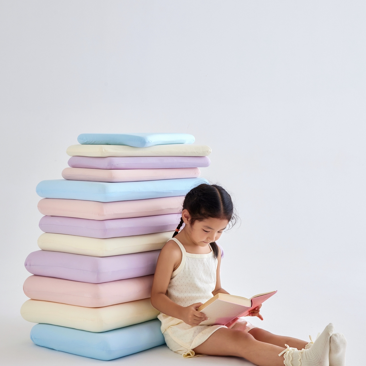 91家纺网 家纺一手货源 找家纺 （总）北鸣有鱼枕芯馆 2025新款Massage马莎鸡记忆棉亲子枕枕头枕芯-风格二