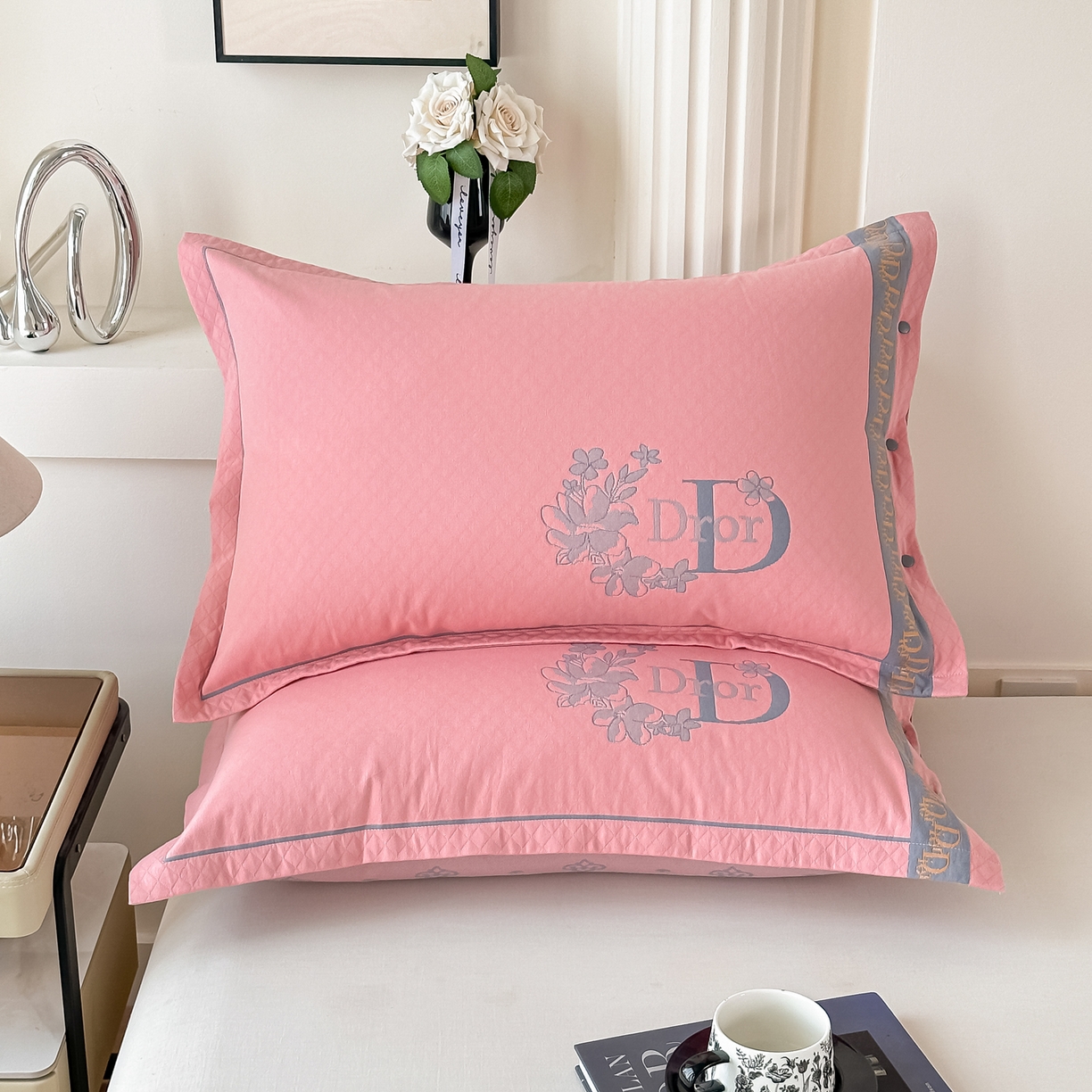 91家纺网 家纺一手货源 找家纺 （总）沐瑟家纺 2025新款欧尚枕套单品枕套枕套单件