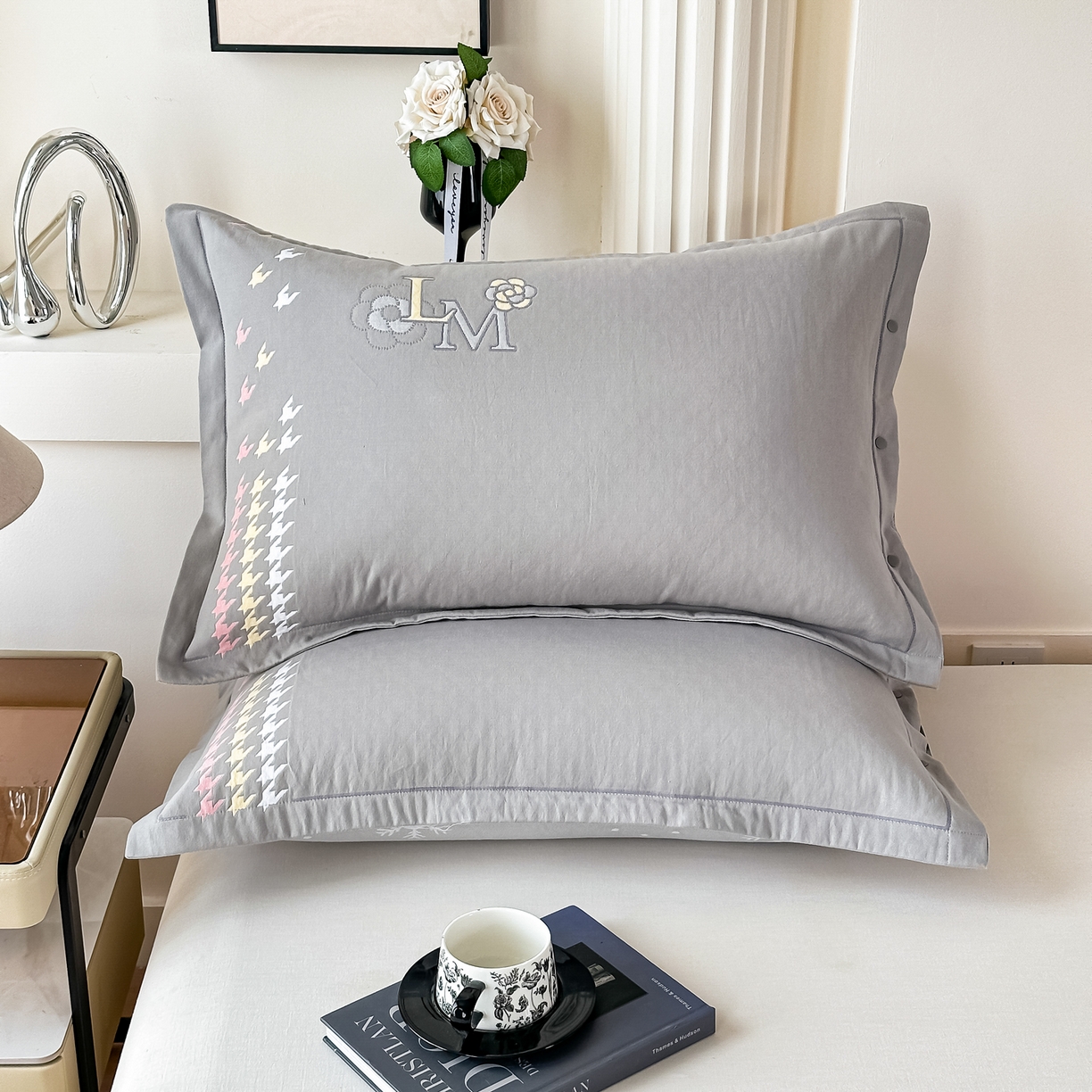 91家纺网 家纺一手货源 找家纺 （总）沐瑟家纺 2025新款欧尚枕套单品枕套枕套单件