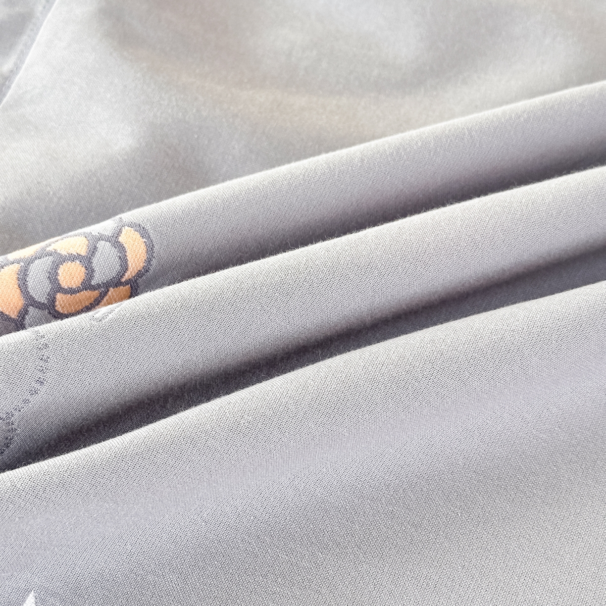 91家纺网 家纺一手货源 找家纺 沐瑟家纺 2025新款欧尚枕套单品枕套枕套单件 浪漫-灰绿色