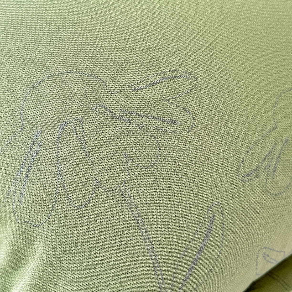 91家纺网 家纺一手货源 找家纺 沐瑟家纺 2025新款欧尚枕套单品枕套枕套单件 小小花-绿色