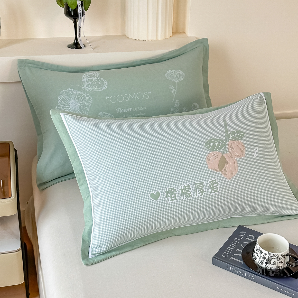 （总）沐瑟家纺 2025新款怡家枕套单品枕套枕套单件
