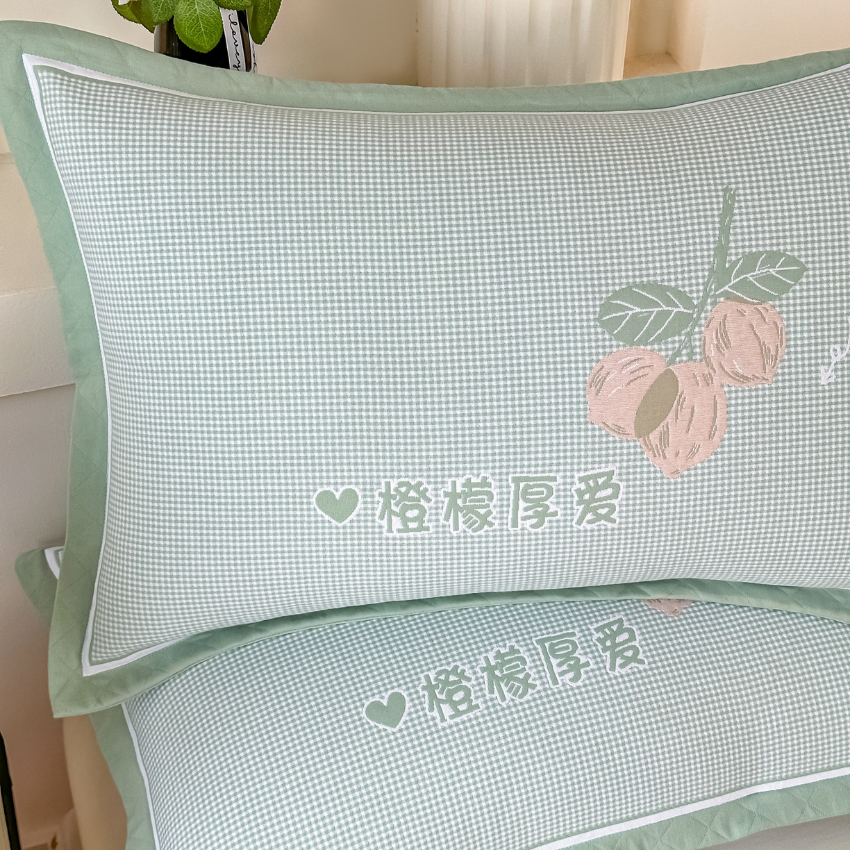 91家纺网 家纺一手货源 找家纺 （总）沐瑟家纺 2025新款怡家枕套单品枕套枕套单件