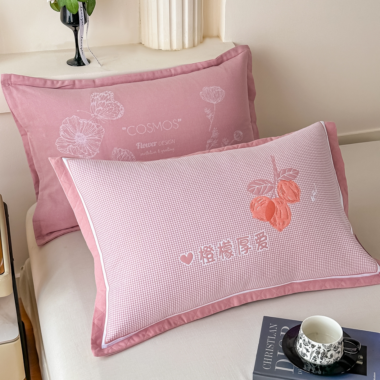 91家纺网 家纺一手货源 找家纺 （总）沐瑟家纺 2025新款怡家枕套单品枕套枕套单件