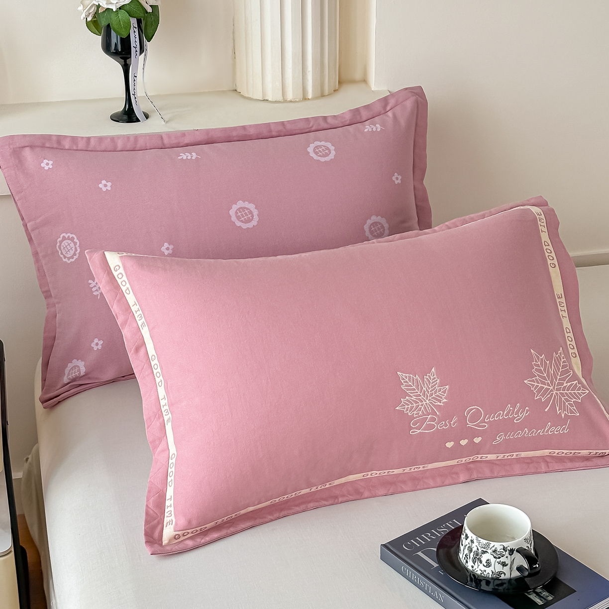 91家纺网 家纺一手货源 找家纺 （总）沐瑟家纺 2025新款怡家枕套单品枕套枕套单件