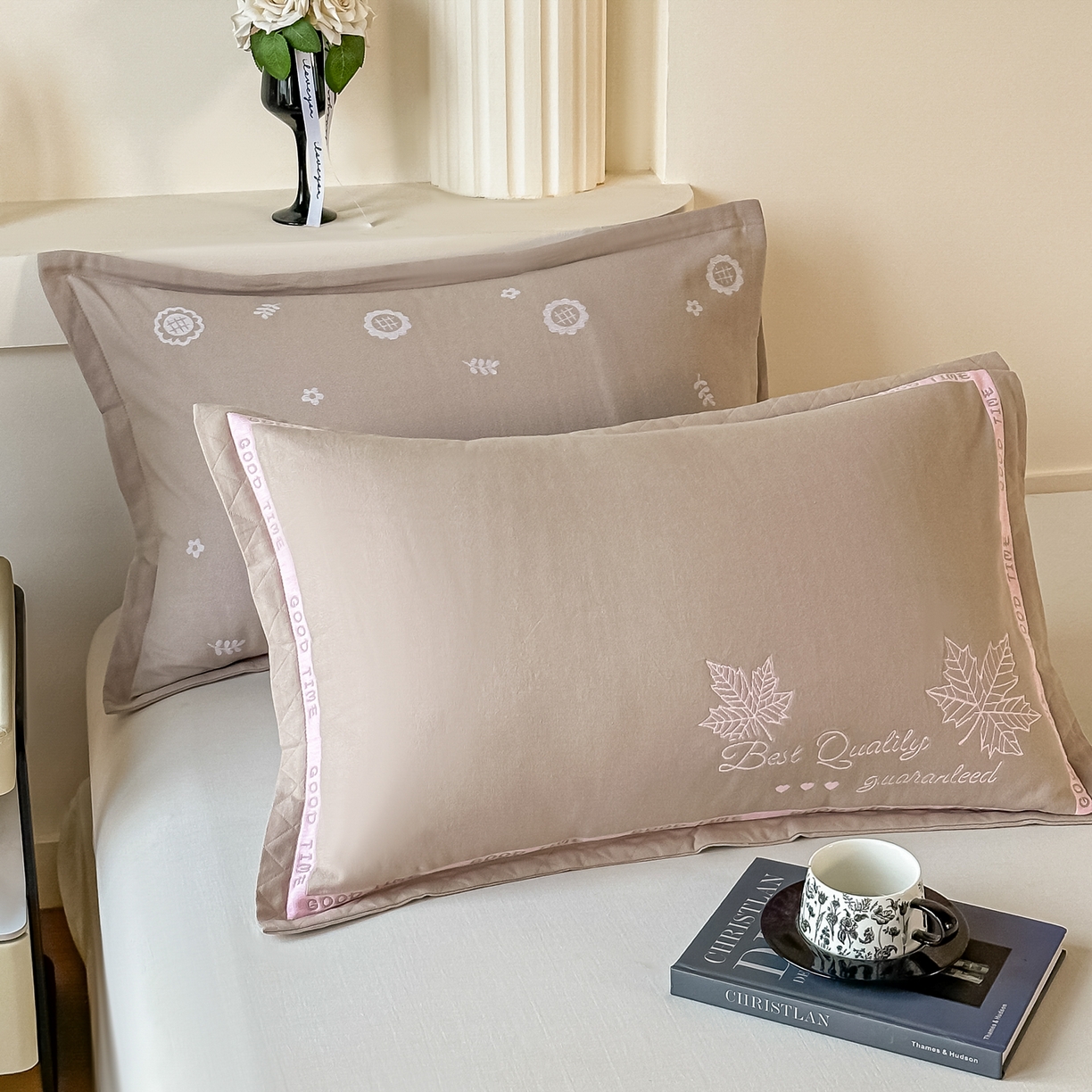 91家纺网 家纺一手货源 找家纺 （总）沐瑟家纺 2025新款怡家枕套单品枕套枕套单件