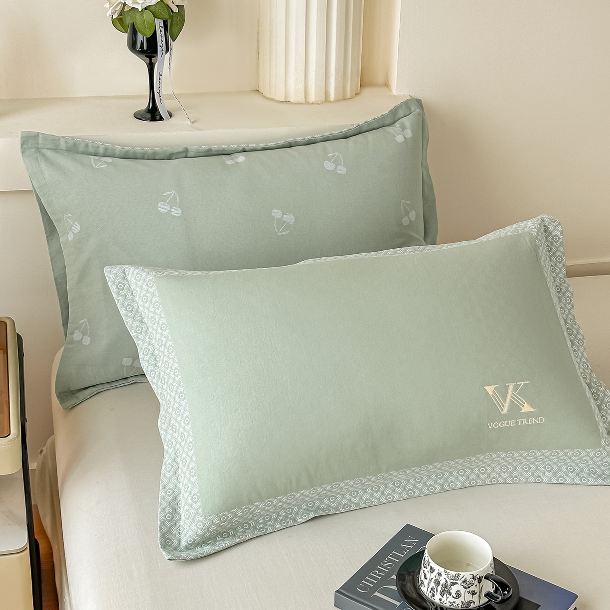 91家纺网 家纺一手货源 找家纺 （总）沐瑟家纺 2025新款怡家枕套单品枕套枕套单件