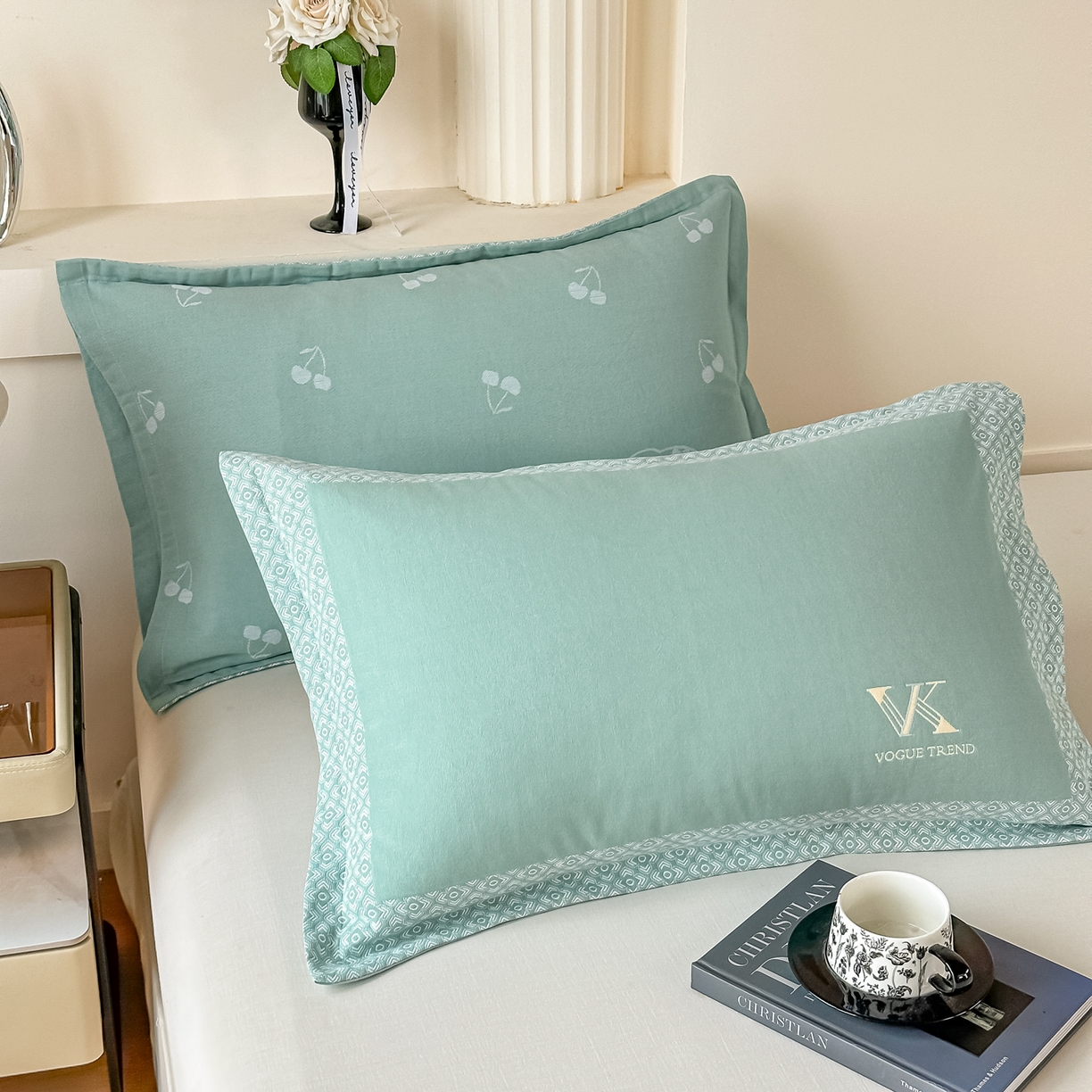 91家纺网 家纺一手货源 找家纺 （总）沐瑟家纺 2025新款怡家枕套单品枕套枕套单件