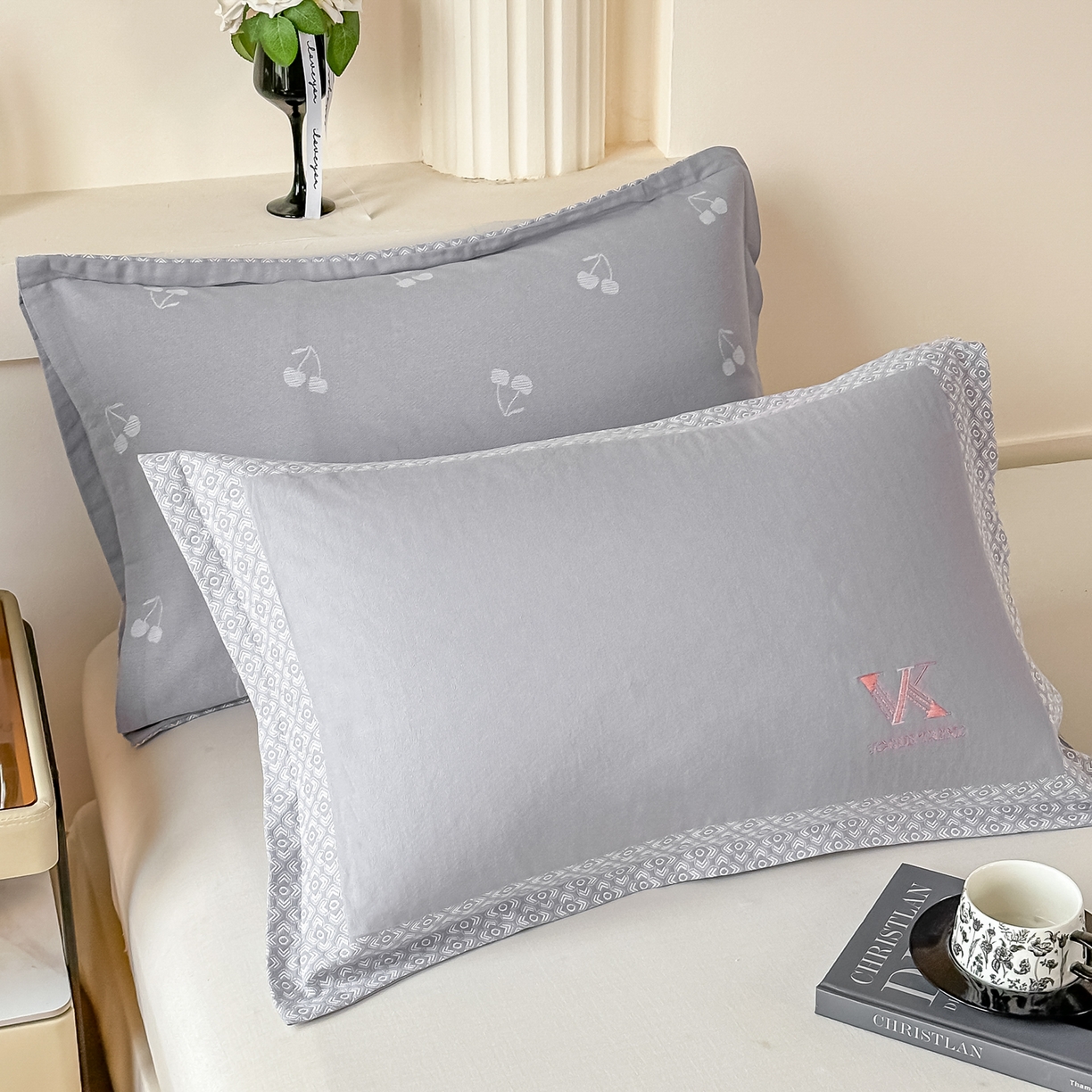 91家纺网 家纺一手货源 找家纺 （总）沐瑟家纺 2025新款怡家枕套单品枕套枕套单件