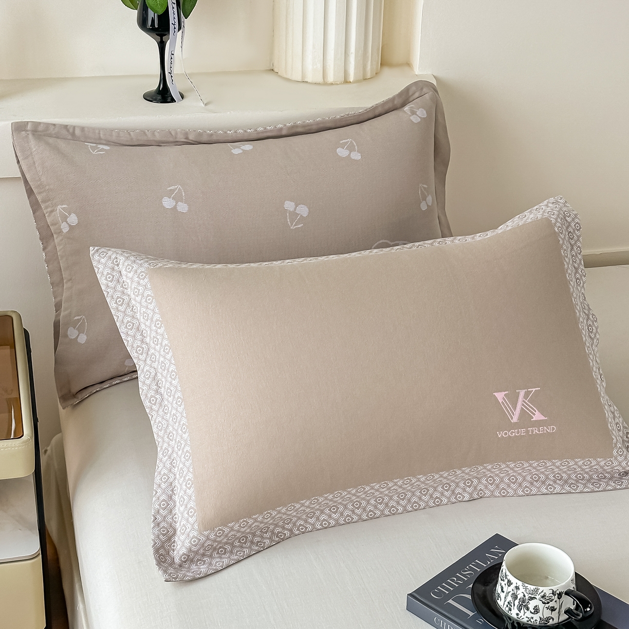 91家纺网 家纺一手货源 找家纺 （总）沐瑟家纺 2025新款怡家枕套单品枕套枕套单件